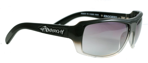 Black-to-clear gradient shades with light smoky lenses