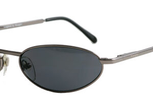 Gunmetal charcoal shades with dark lenses