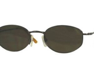 Pair of gunmetal amber sunglasses