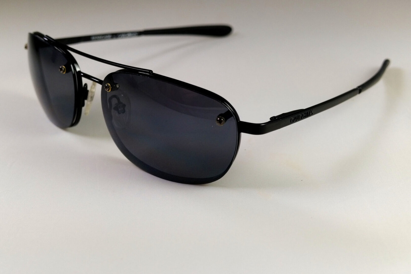 A pair of black sunglasses