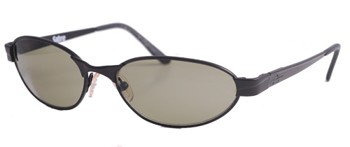 Black and grey polarized sunglasses