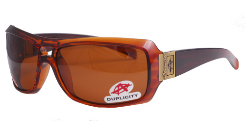 Duplicity Dusk Stripe Brown Polarized right