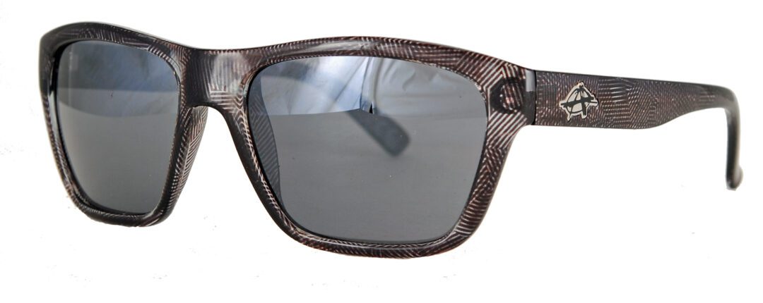Stylish sunglasses featuring textured frames