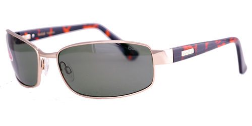 Modern sunglasses with metal frame