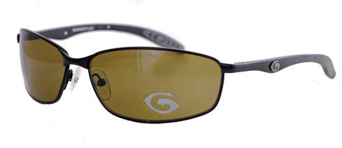 Yellow-lens sunglasses with black frames