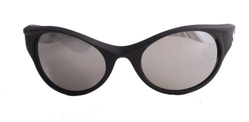 Black cat-eye sunglasses